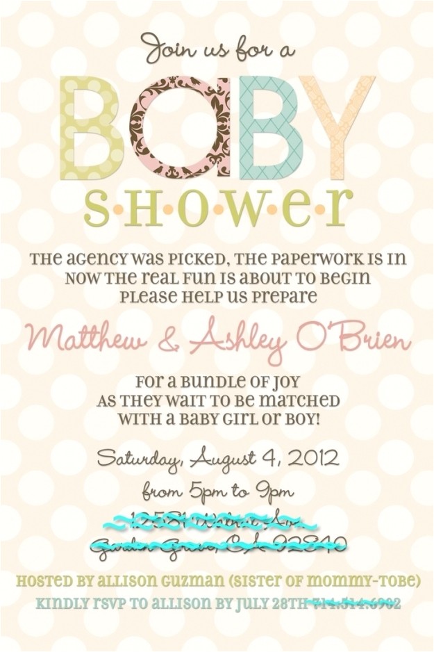 Baby Shower after Baby is Born Invitation Wording Baby Shower after Baby is Born Invitation Wording