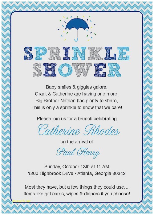 Baby Shower after Baby is Born Invitation Wording Baby Shower Invitation Awesome Baby Shower after Baby is