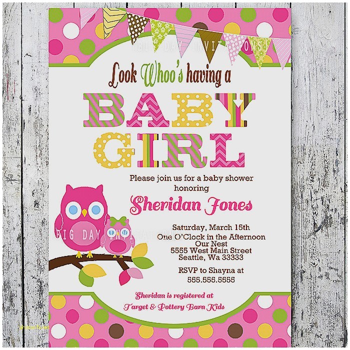 Baby Shower Invitation Acceptance Baby Shower Invitation Fresh Blank Owl Baby Shower
