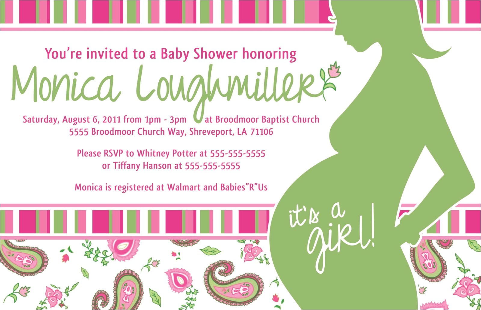 Baby Shower Invitation Details Project Of the Week Baby Shower Invite Create