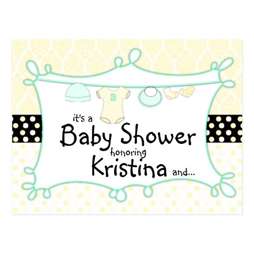 Baby Shower Invitation Ideas for Unknown Gender Baby Shower Invitation Gender Unknown Postcard