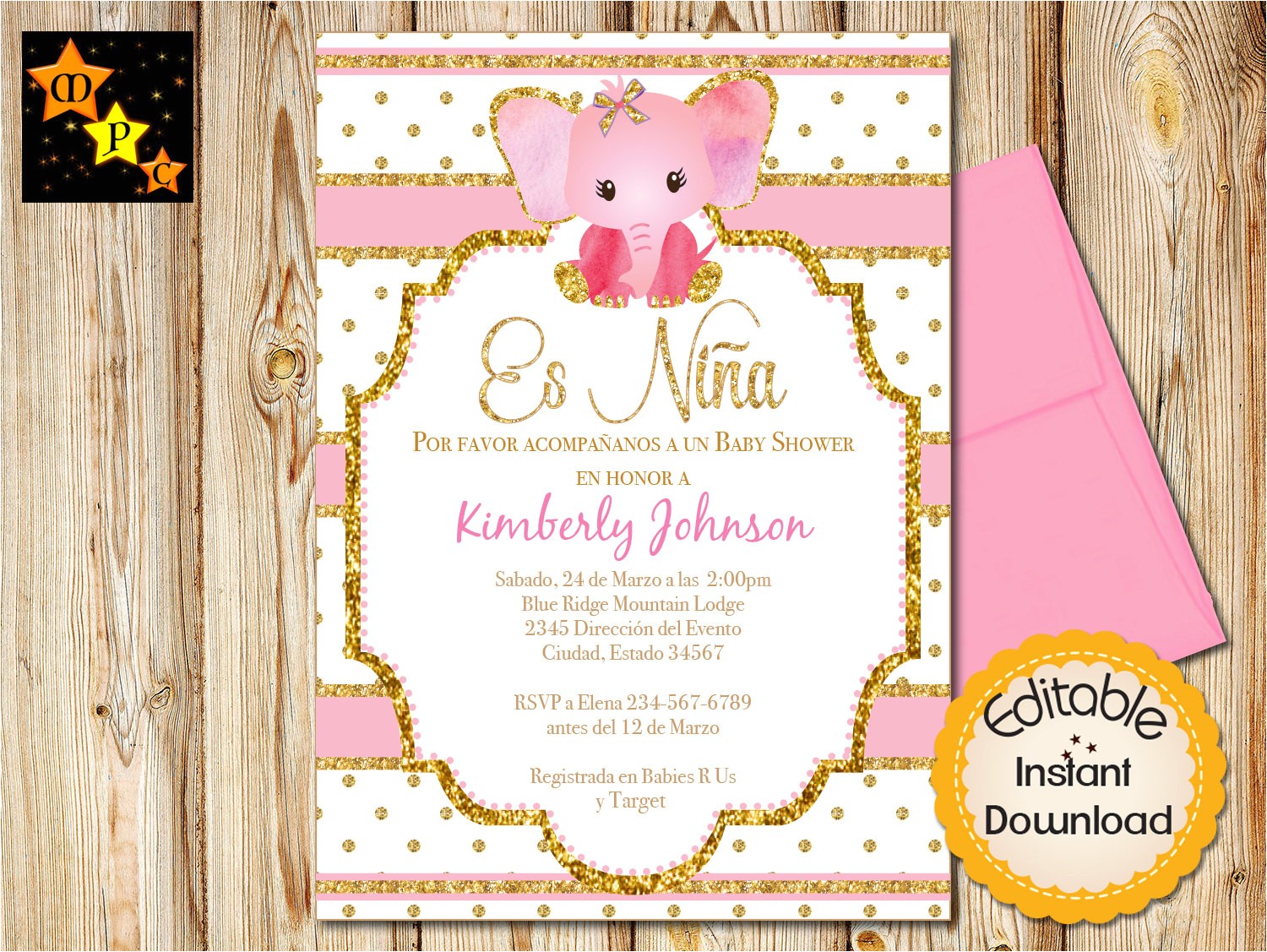 Baby Shower Invitation In Spanish Baby Shower Invitation Templates Baby Shower Invitations