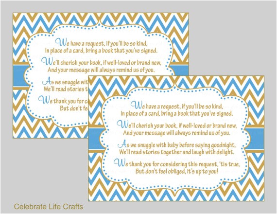 Baby Shower Invitation Inserts Bring Book Crown Baby Shower Bring A Book Invitation Inserts