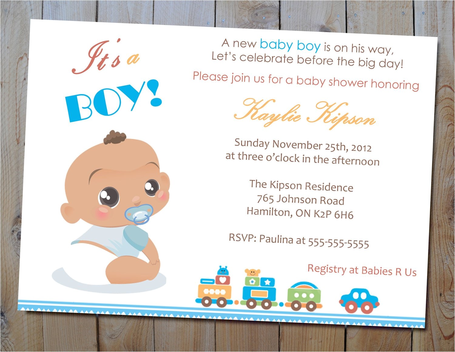 Baby Shower Invitation Pictures for A Boy Baby Shower Invitation Baby Girl Shower Invitations