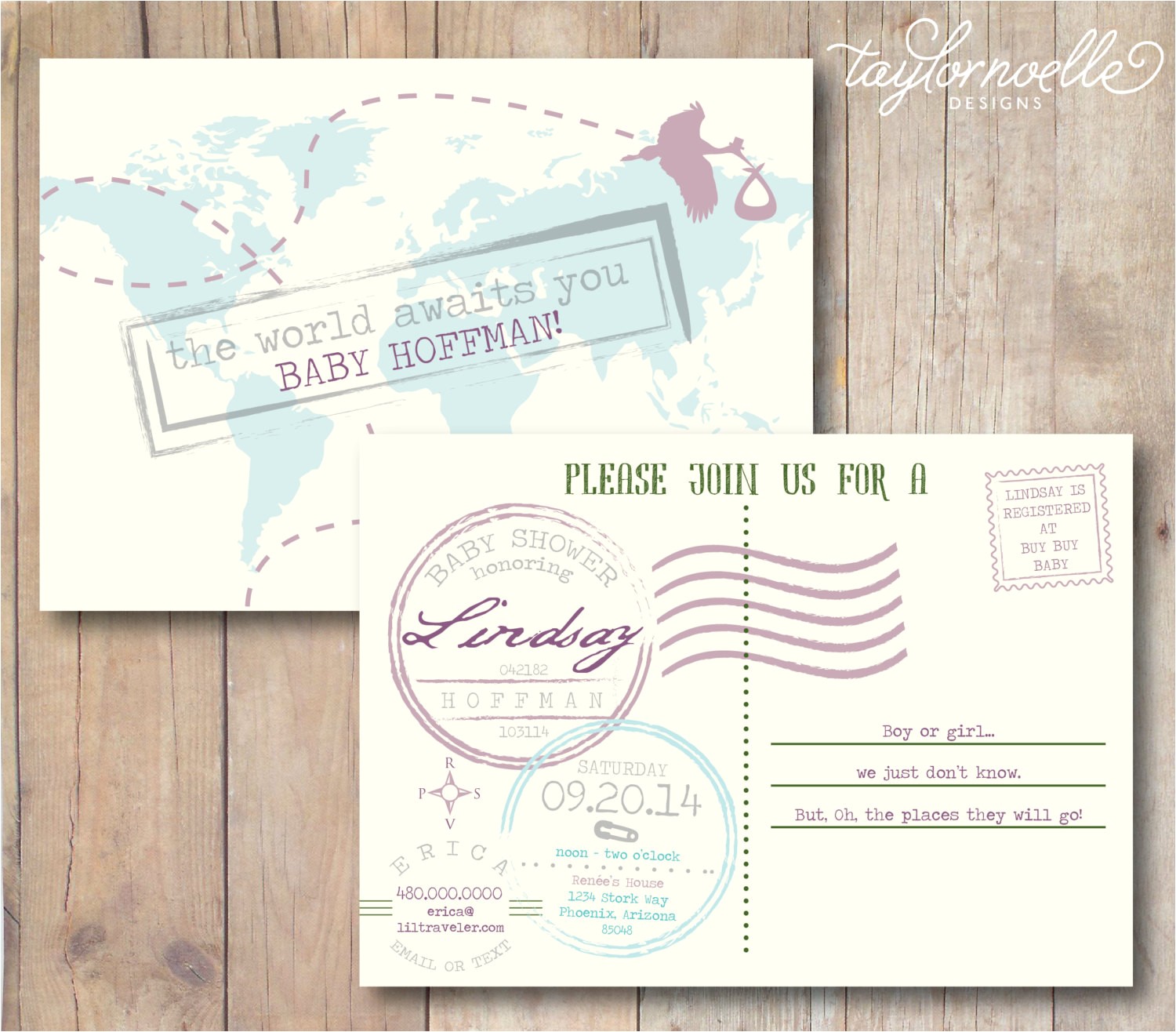 Baby Shower Invitation Postcards Postcard Baby Shower Invitations