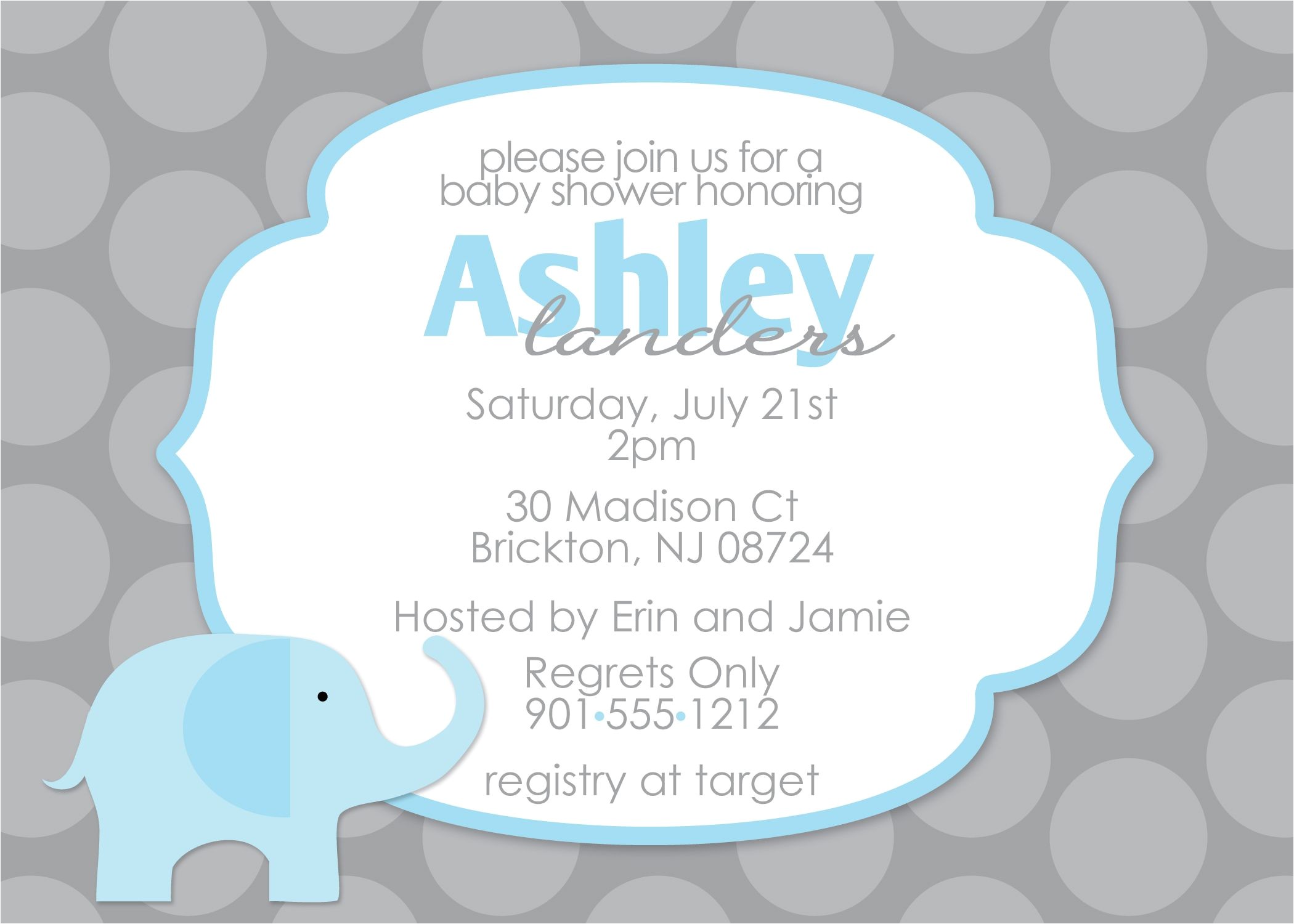 Baby Shower Invitation Samples Free Baby Shower Invitation Free Baby Shower Invitation