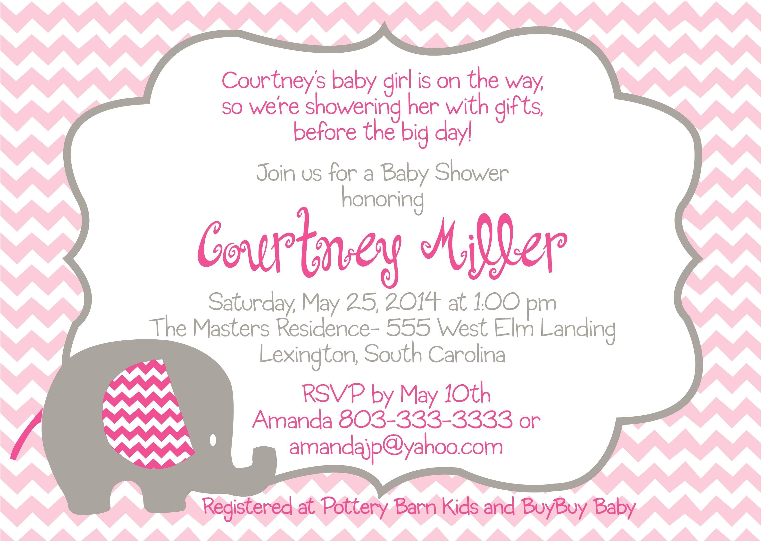 Baby Shower Invitation Text Template the Fascinating Free Baby Shower Invitation Templates