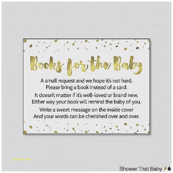 Baby Shower Invitation Wording for Books Instead Of Cards Baby Shower Invitation Awesome Baby Shower Invitation