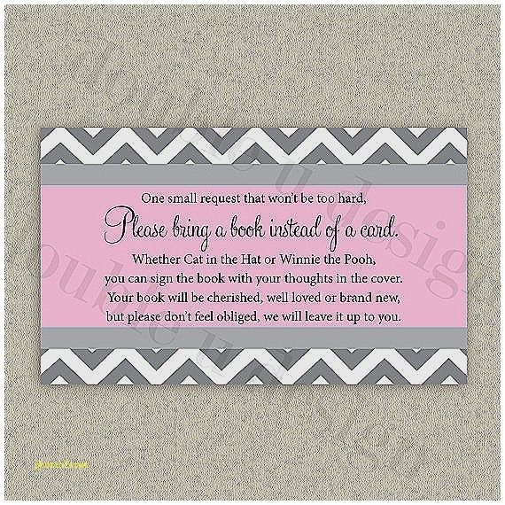 Baby Shower Invitation Wording for Books Instead Of Cards Baby Shower Invitation Fresh Baby Shower Books Instead