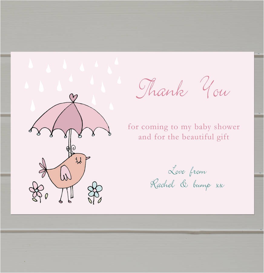 Baby Shower Invitations and Thank You Cards Free Baby Shower Thank You Card Templates Ideas — Anouk