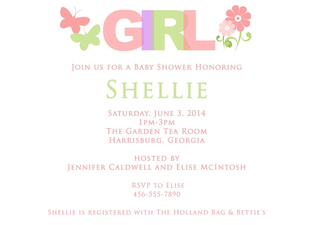Baby Shower Invitations Cheap How to Create butterfly Baby Shower Invitations Templates