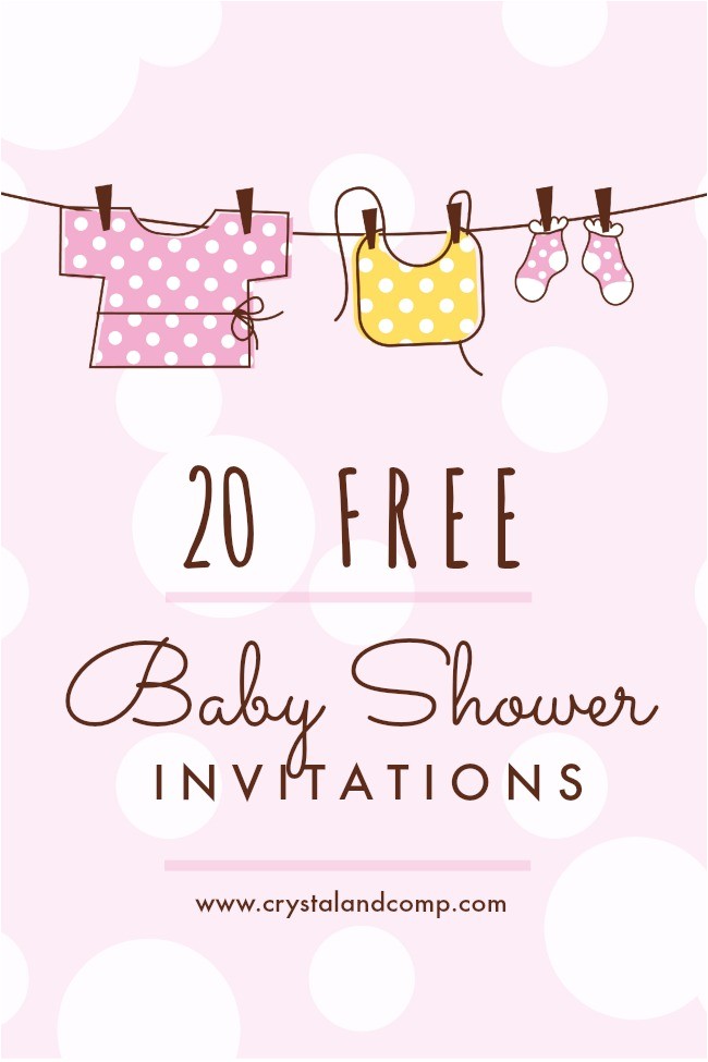 Baby Shower Invitations for Free Printable Baby Shower Invitations
