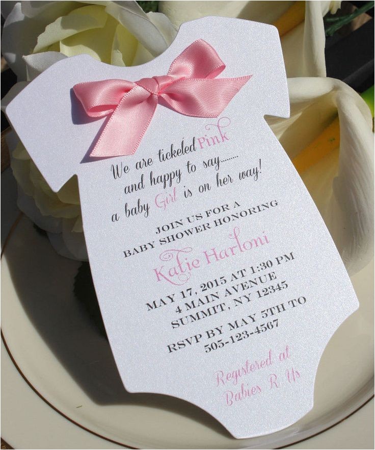 Baby Shower Invitations Ideas Best 25 Baby Girl Invitations Ideas On Pinterest