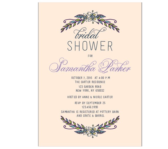 Baby Shower Invitations Office Depot Bridal Shower Invitations Bridal Shower Invitations