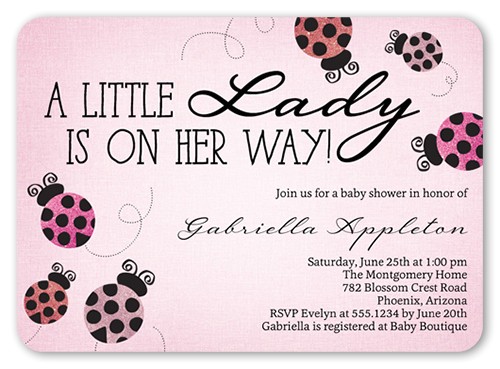 Baby Shower Invitations Shutterfly Ladybug Sparkle 5×7 Custom Baby Shower Invitations Baby Shower Invitations Shutterfly Ladybug Sparkle 5×7 Custom Baby Shower Invitations