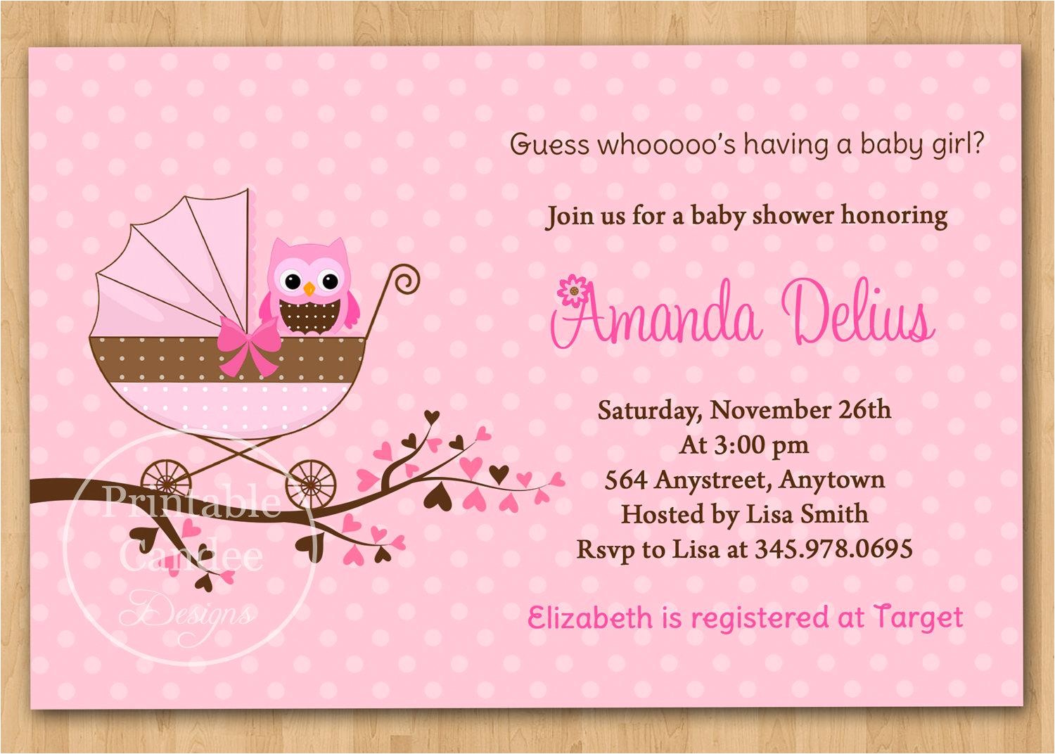 Baby Shower Invitations to Make at Home Baby Shower Invitations to Print at Home
