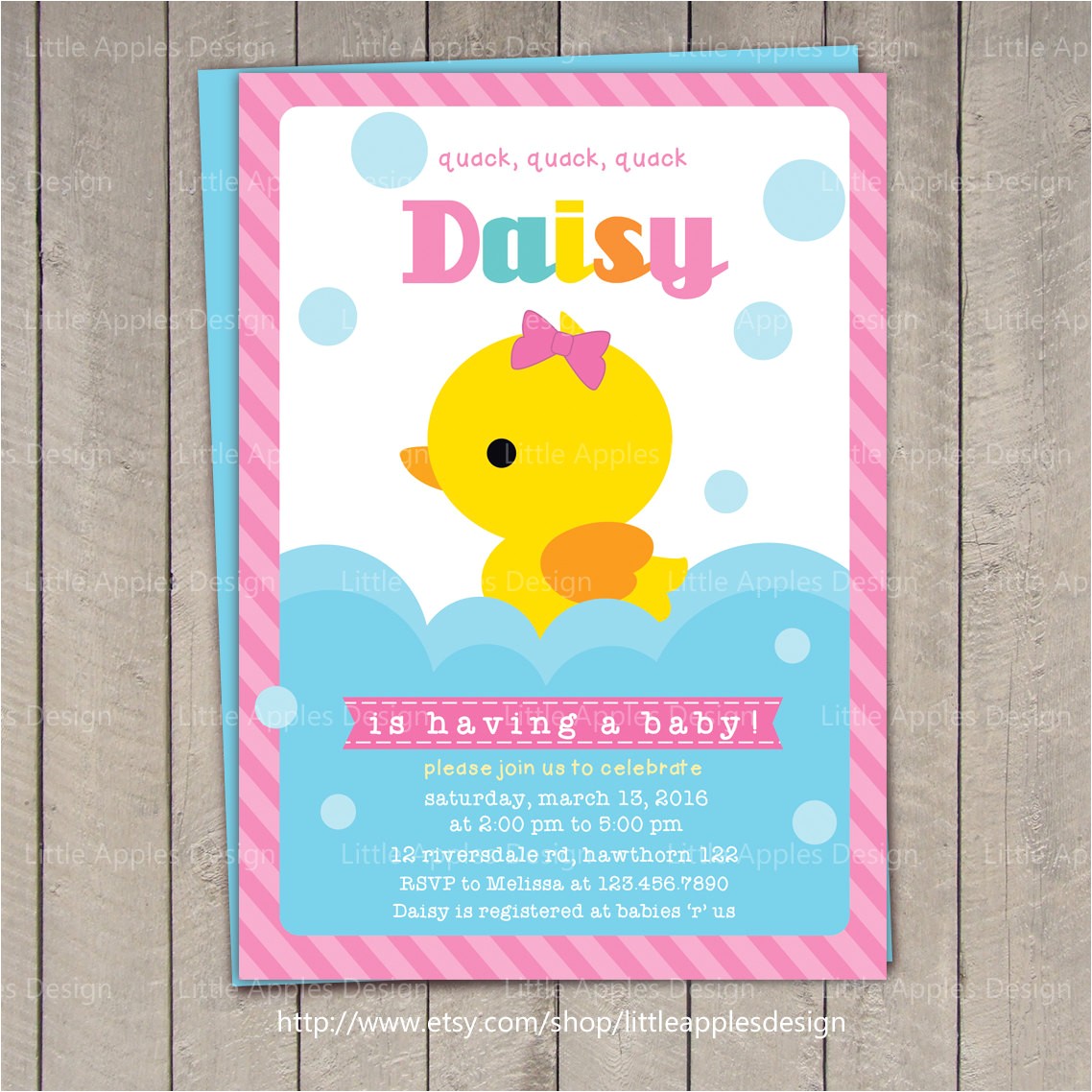 Baby Shower Invitations with Ducks Duck Baby Shower Invitation Rubber Duck Baby Shower