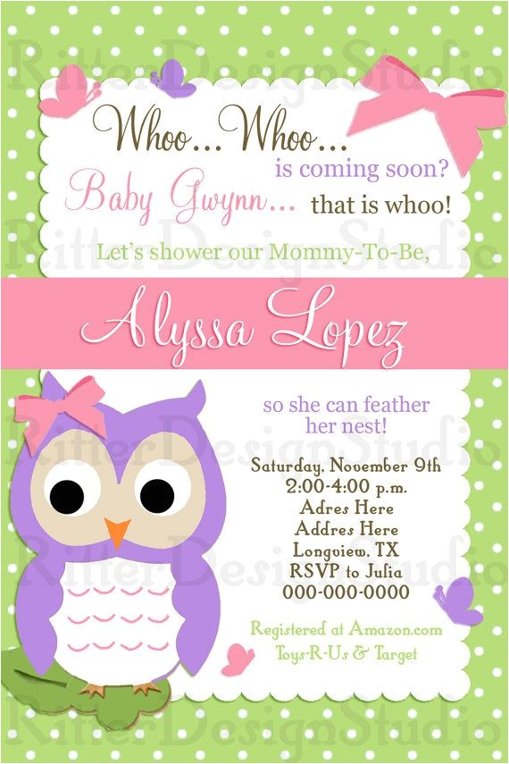 Baby Shower Invitations with Owl theme 30 Best Baby Shower Invitations Images On Pinterest