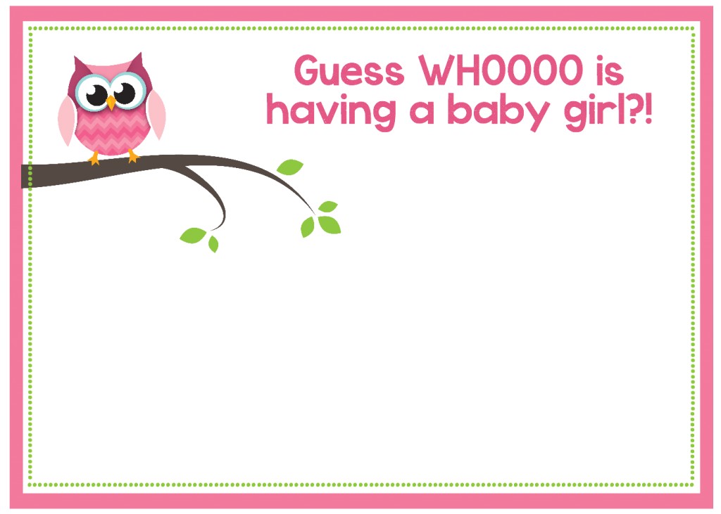 Baby Shower Invites Free Free Printable Owl Baby Shower Invitations & Other