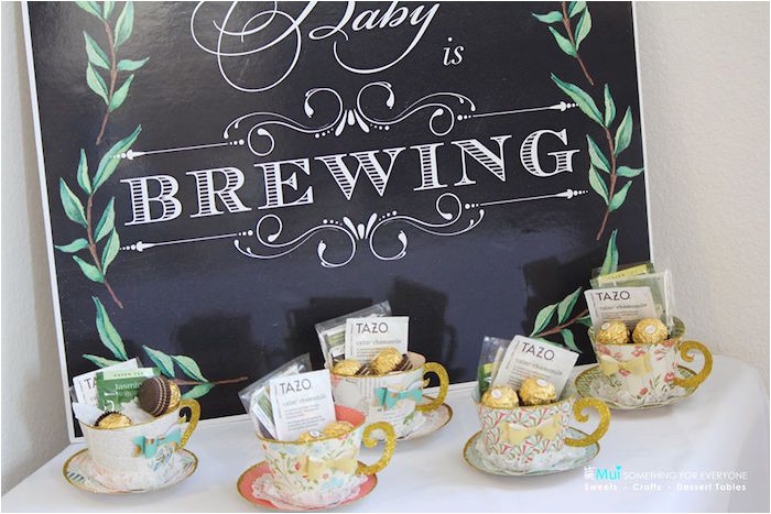 Baby Shower Invites Tea Party theme Kara S Party Ideas Paper Tea Cup Favors From A Baby Shower
