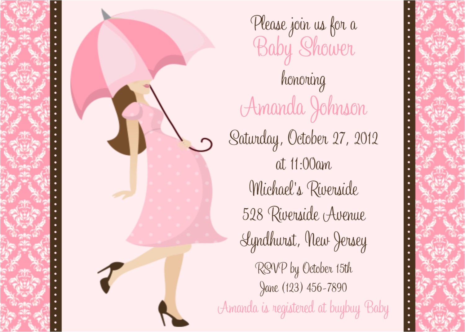 Baby Shower Invites with Photo Baby Shower Invitation Wording Fashion & Lifestyle