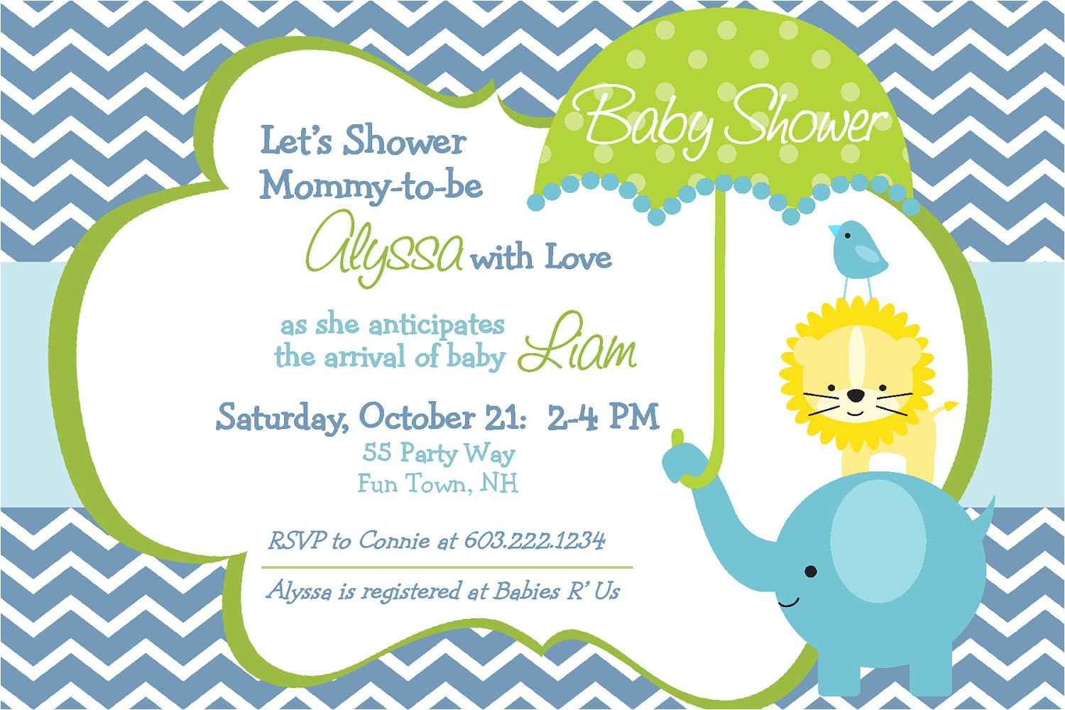 Baby Shower Invits Baby Shower Invitations for Boy & Girls Baby Shower