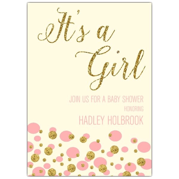 Baby Shower Its A Girl Invitations Free Bubbles Its A Girl Gilt Baby Shower Invitations Baby Shower Its A Girl Invitations Free Bubbles Its A Girl Gilt Baby Shower Invitations