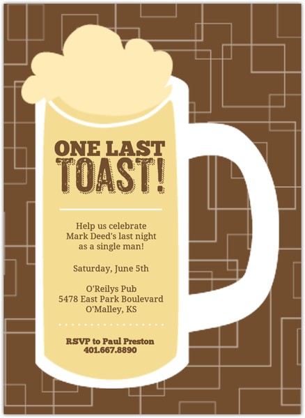 Bachelor Party Invite Sayings Bachelor and Bachelorette Party Invitation Wording Ideas