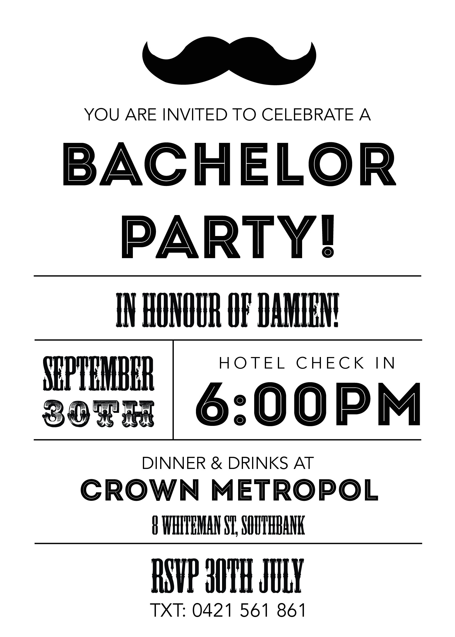 Bachelor Party Invite Sayings Bachelor Party Invitations – Gangcraft