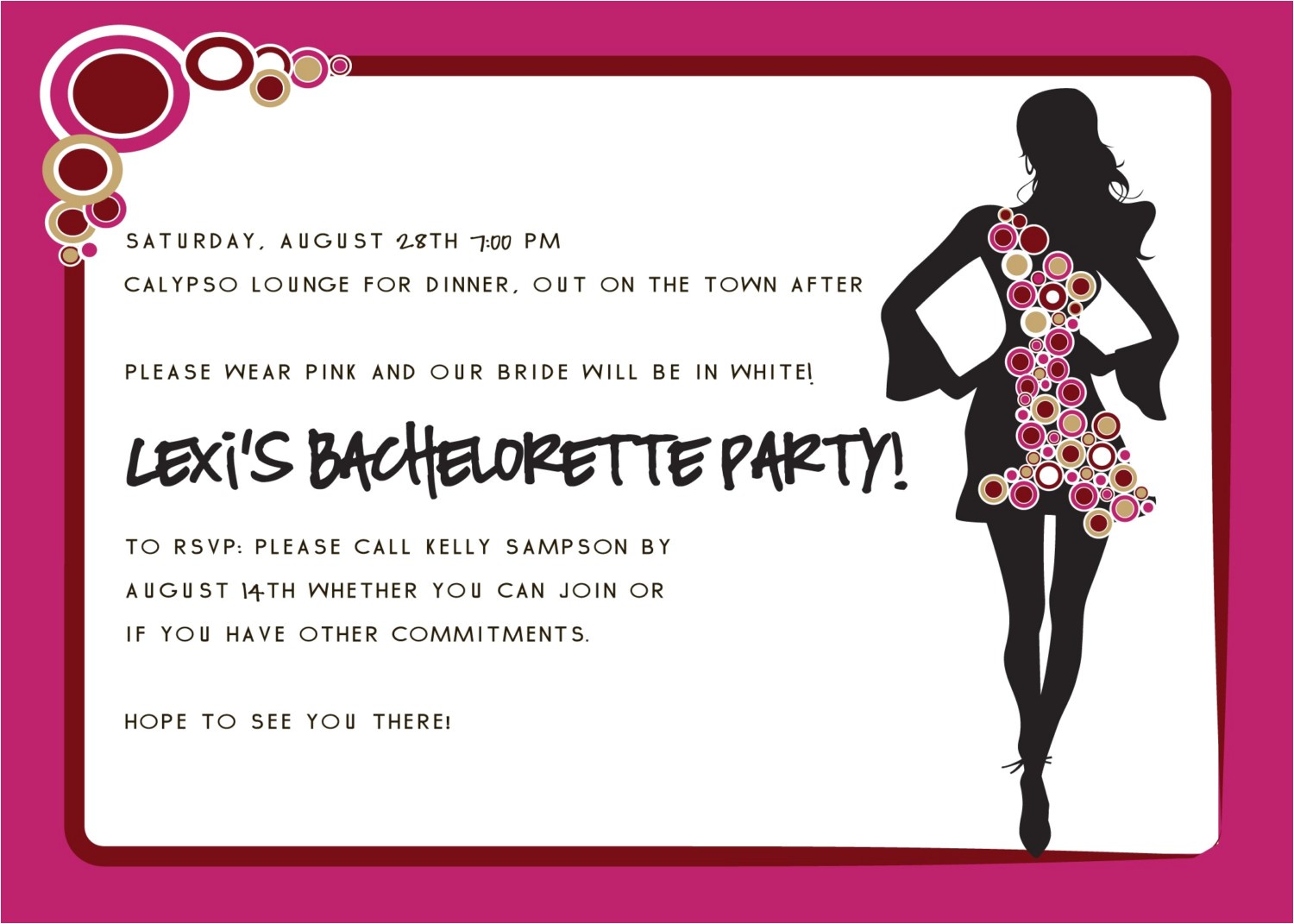 Bachelorette Party Invite Wording Party Invitations Bachelorette Party Invitation Wording