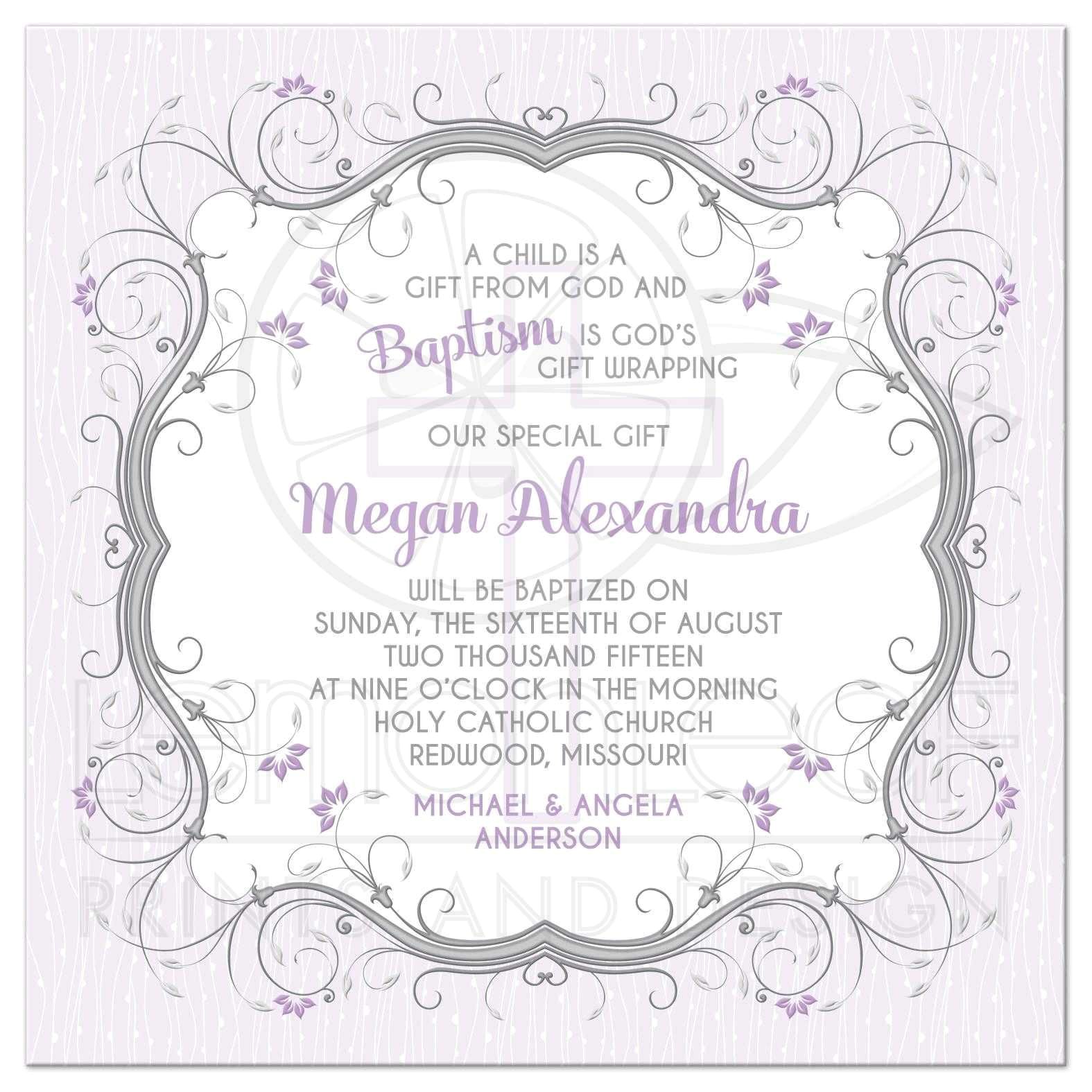 Baptism Bible Verses for Invitations Baptism Invitations Wording Baptism Invitation Wording