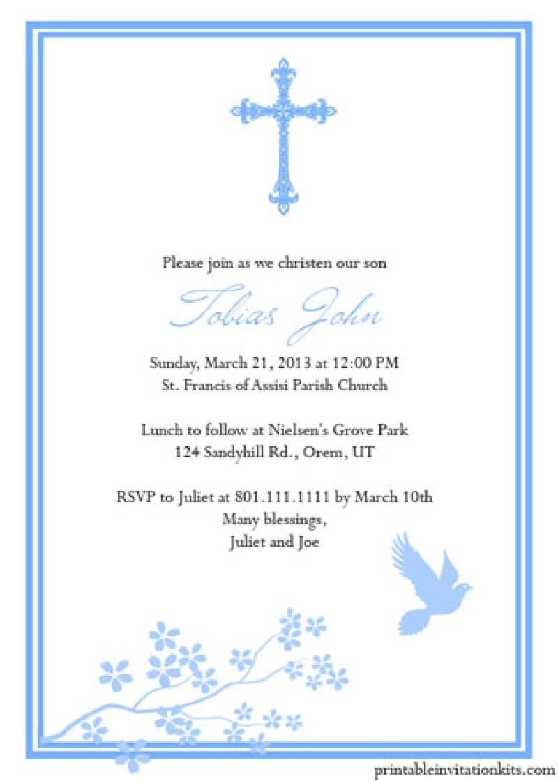 Baptism Invitation Templates Free Baptism Invitation Card Free Download – orderecigsjuicefo