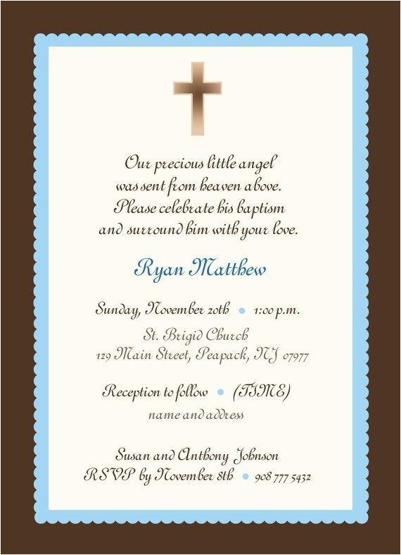 Baptism Invitation Text Baby Christening Quotes and Sayings Quotesgram