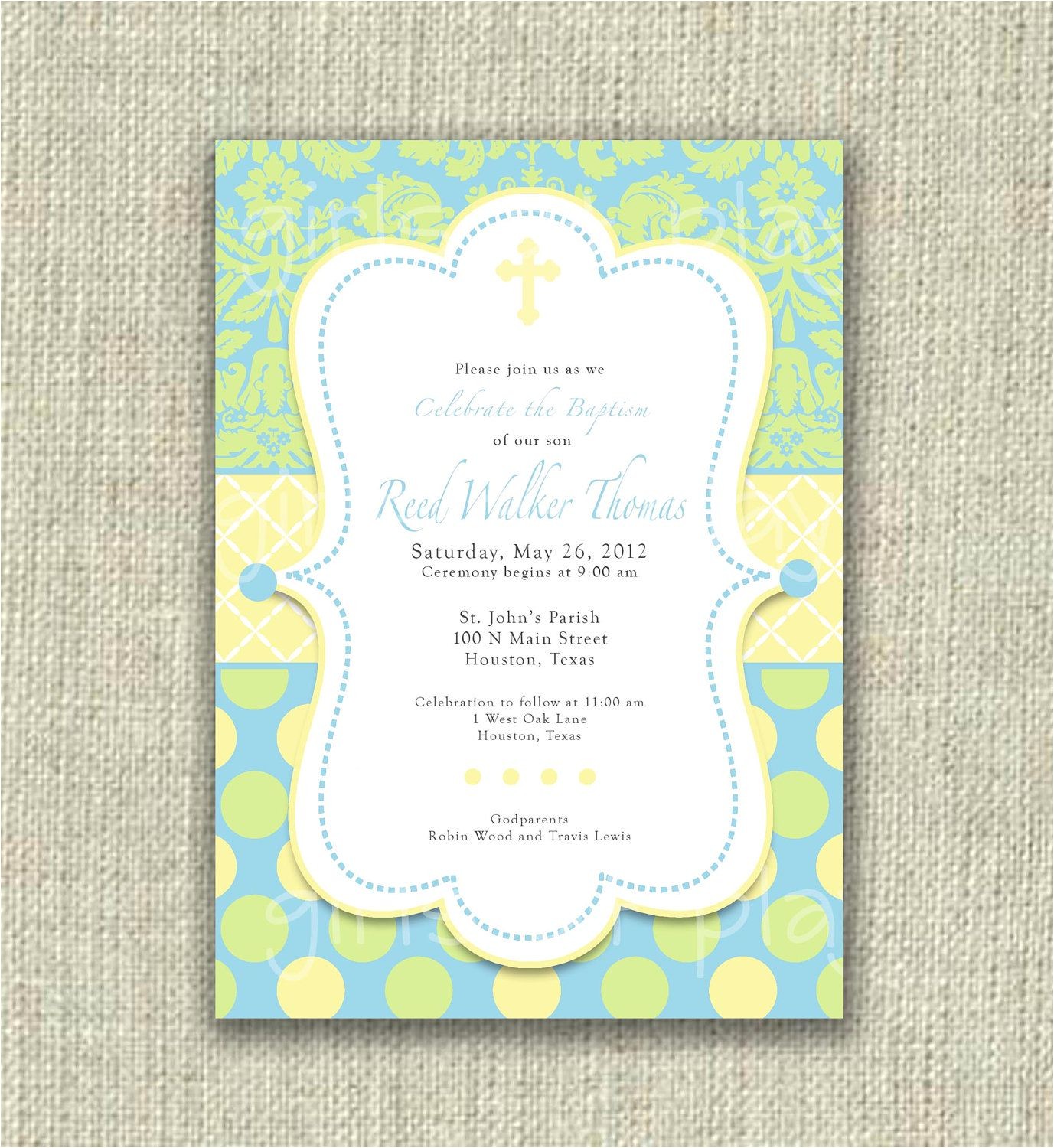 Baptism Invitation Wordings Baptism Invite Wording Baptismal Invitation Wordings
