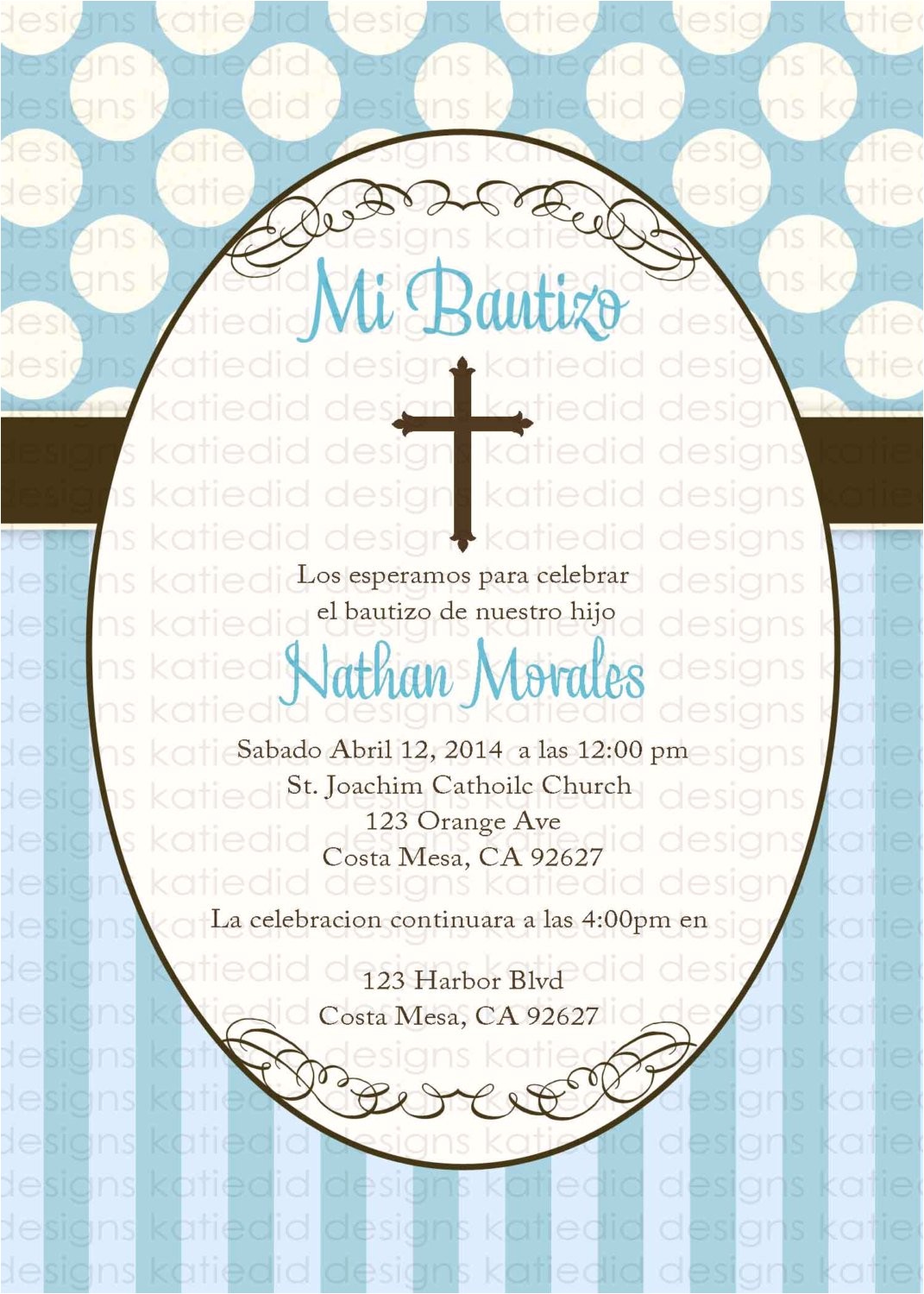 Baptism Invitations In Spanish Template Baptism Invitation Baptism Invitations In Spanish New