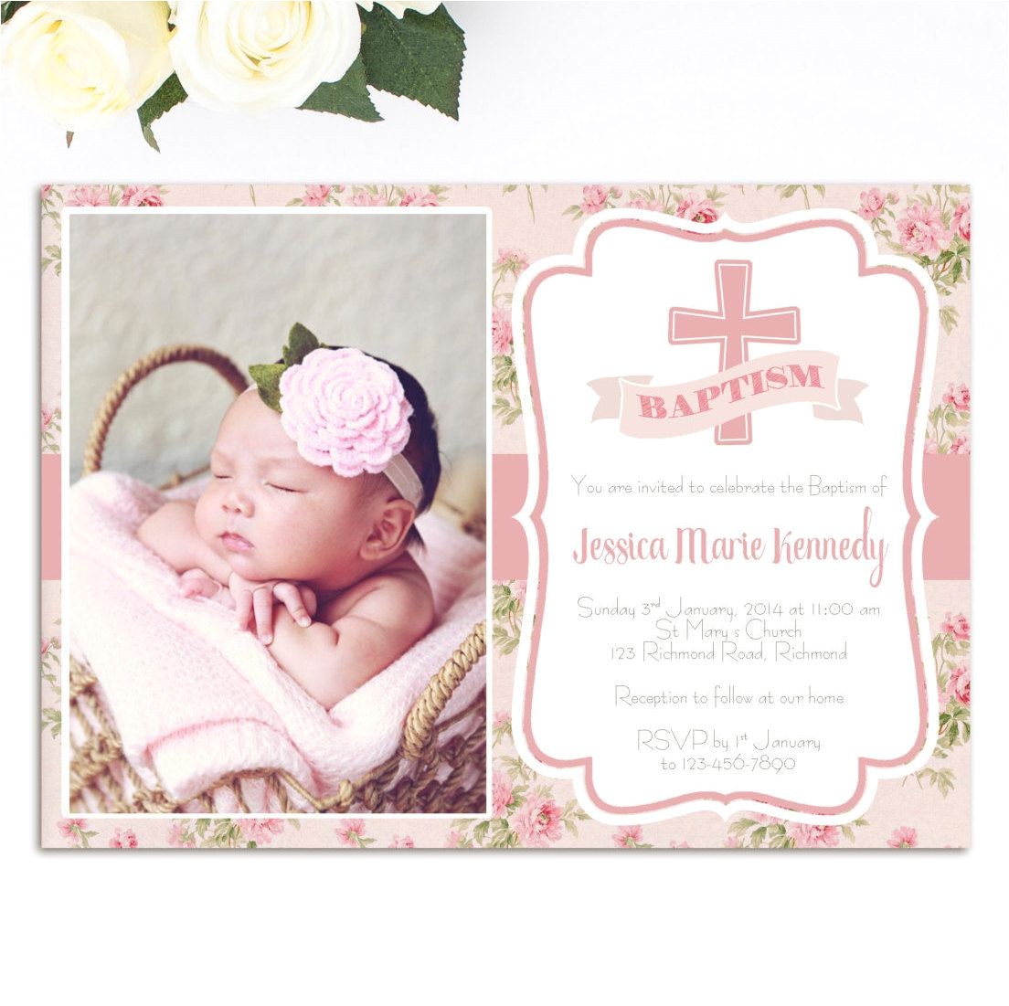 Baptism Invitations Online Free Baptism Invitation Catholic Baptism Invitations