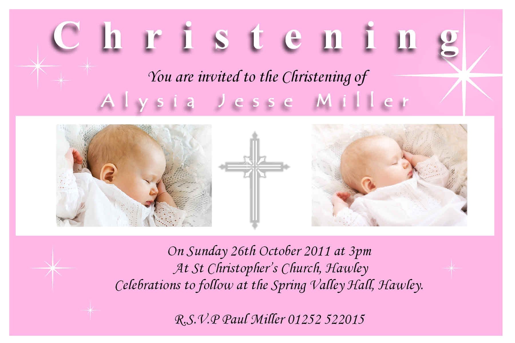 Baptism Invitations Templates Baptismal Invitation Template Baptism Invitation