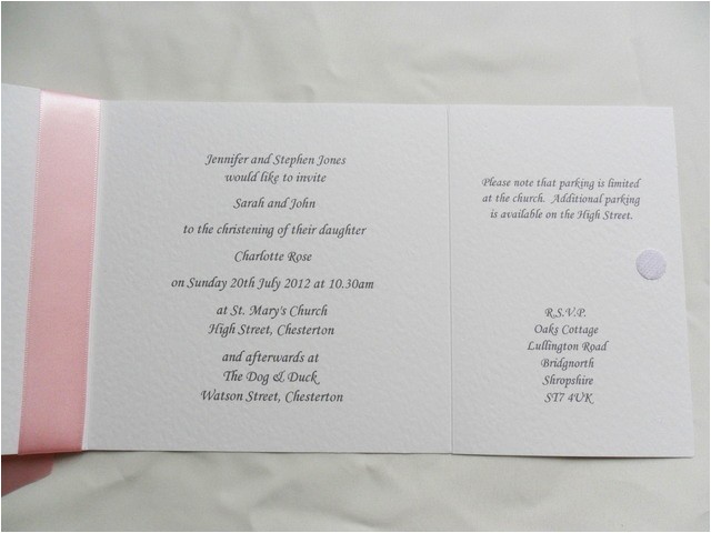 Baptism Invitations Uk Luxury Christening Invitations Square Gatefold