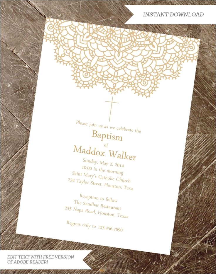 Baptism Invite Ideas Best 25 Baptism Invitations Ideas On Pinterest