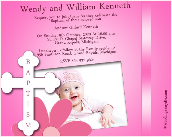 Baptism Invite Wordings Baptism Invitation Wording Samples Wordings and Messages Baptism Invite Wordings Baptism Invitation Wording Samples Wordings and Messages