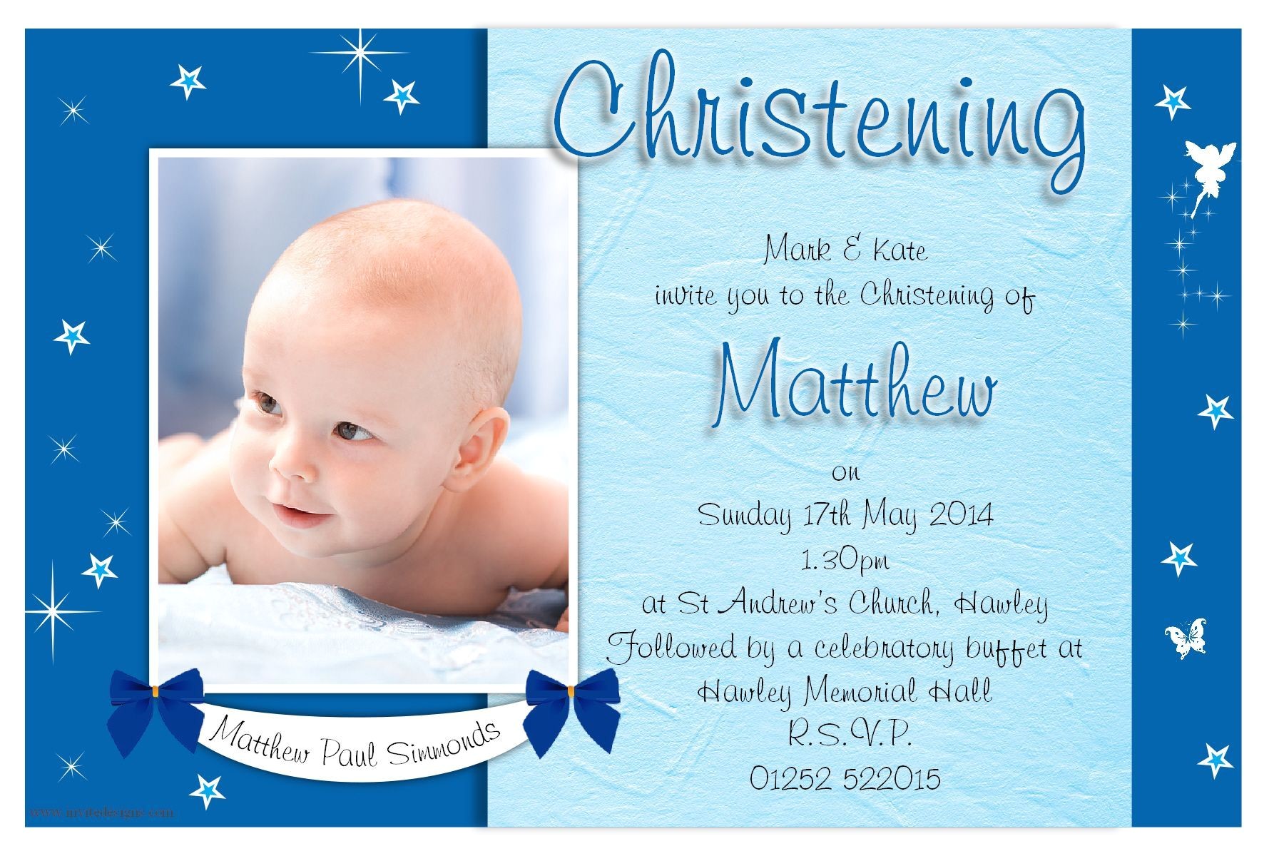 Baptism Invites Free Free Christening Invitation Template Printable