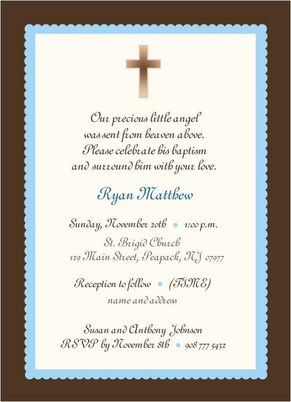 Baptism Invites Wording Baby Christening Quotes and Sayings Quotesgram