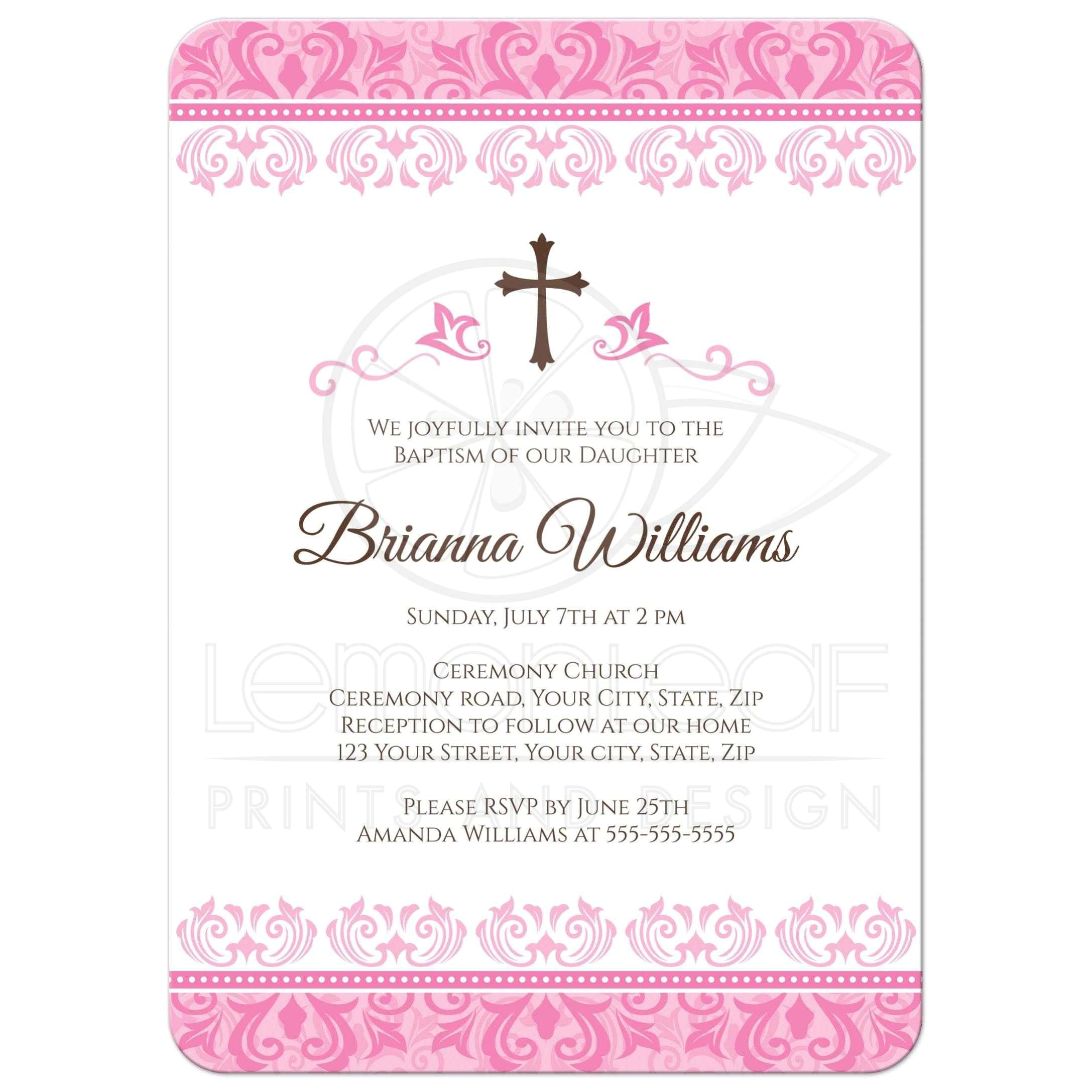 Baptism Sayings for Invitations Baptism Invitation Wording Baptism Invitation Wording