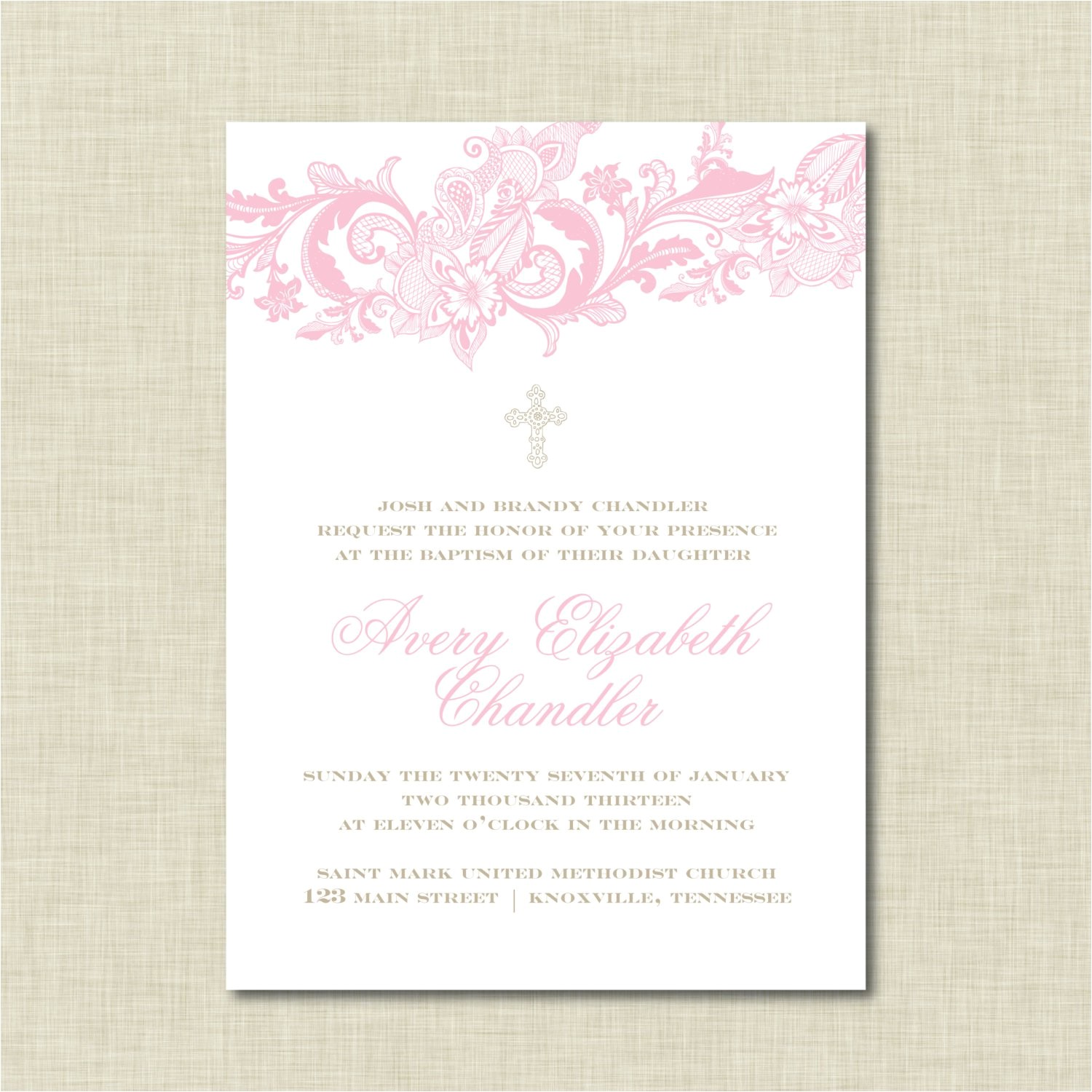 Baptismal Invitation Ideas Baptism Invitation Wording Baptism Invitation Wording