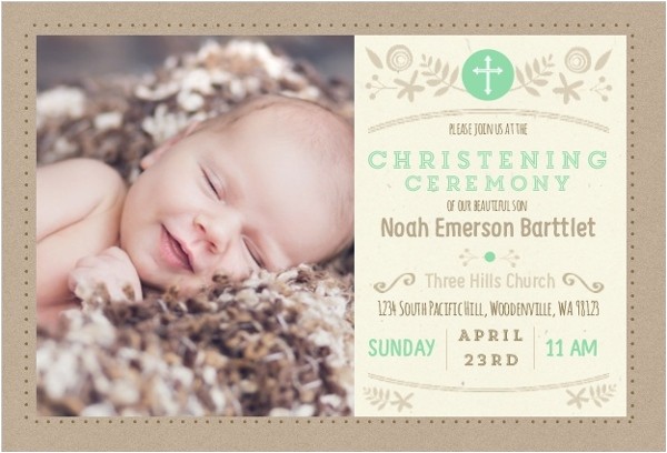 Baptismal Invitation Ideas formal Christening Invitation Wording Ideas Godparents