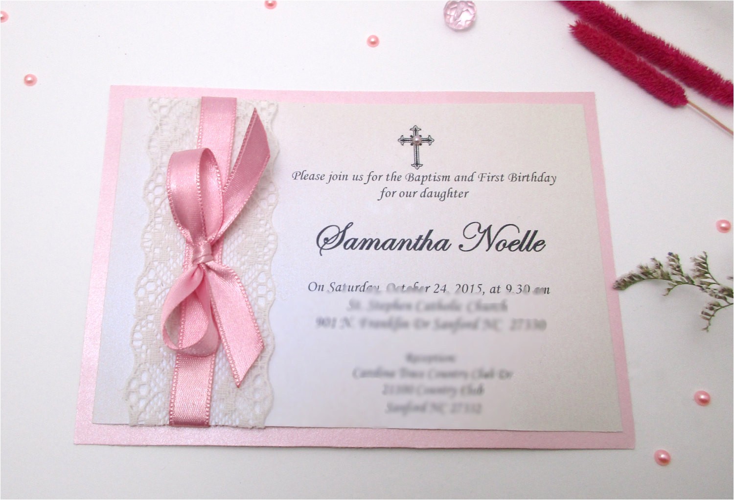Baptismal Invitation Ideas Invitation Ideas for Christening Invitation Librarry