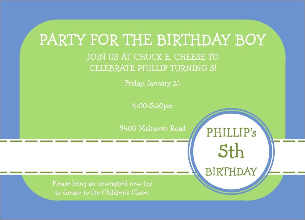 Basic Birthday Party Invitations Basic Boy Invitation Birthday Invitations From Cardsdirect
