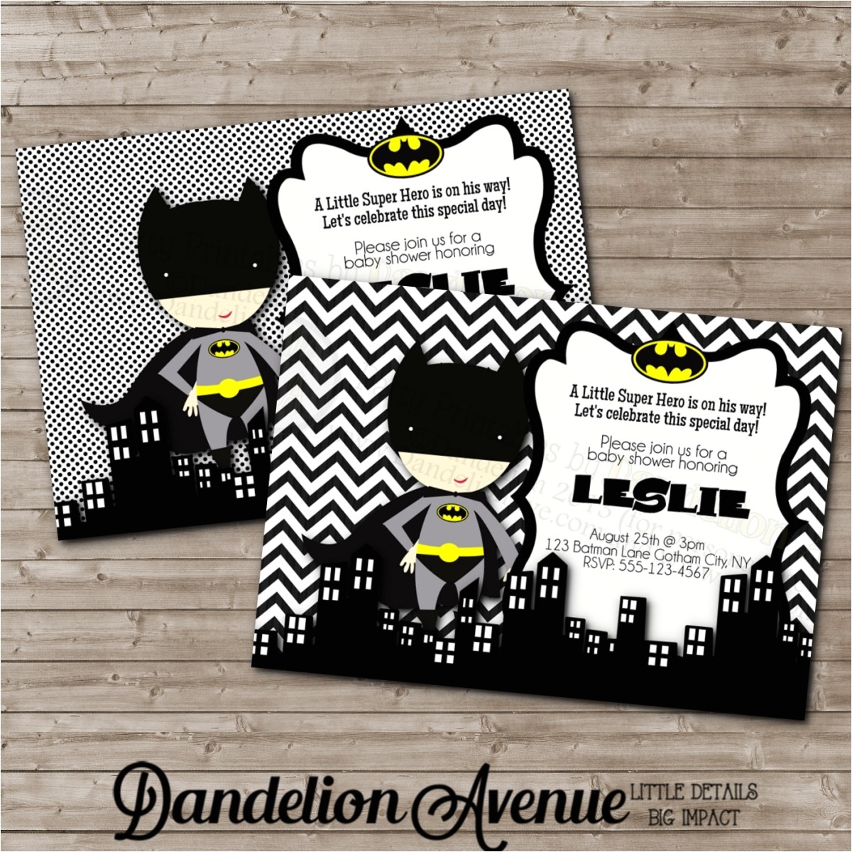 Batman Baby Shower Invitation Templates Superhero Baby Shower Invitations