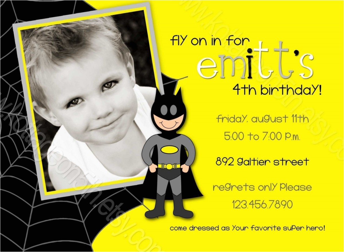 Batman Birthday Invitations Walmart Batman Birthday Invitations Walmart Amazing Invitations