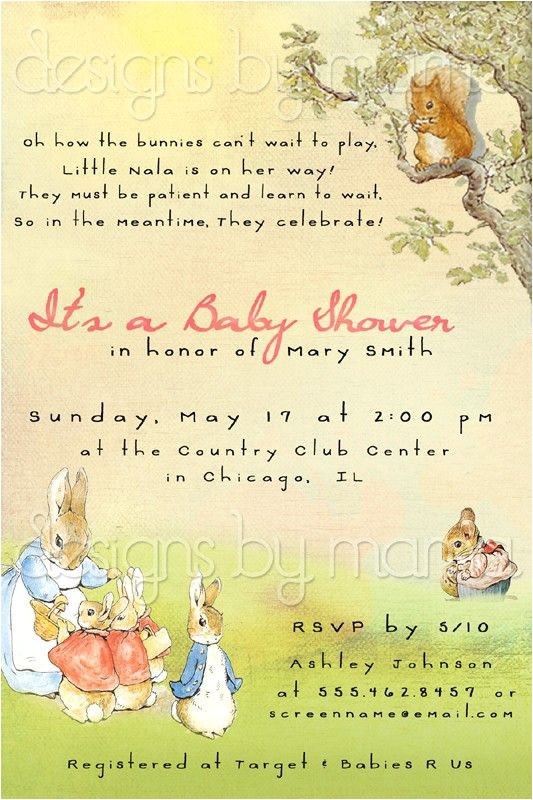 Beatrix Potter Baby Shower Invitations 305 Best Beatrix Potter Nursery Images On Pinterest